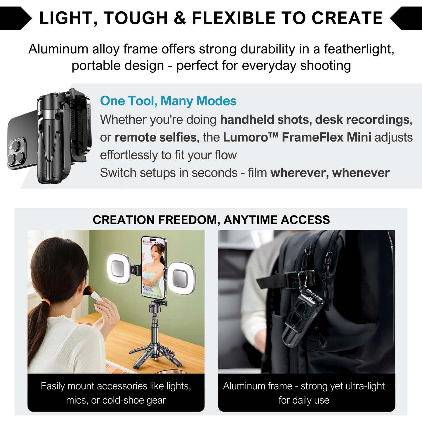 FrameFlex Mini - For All Smartphones