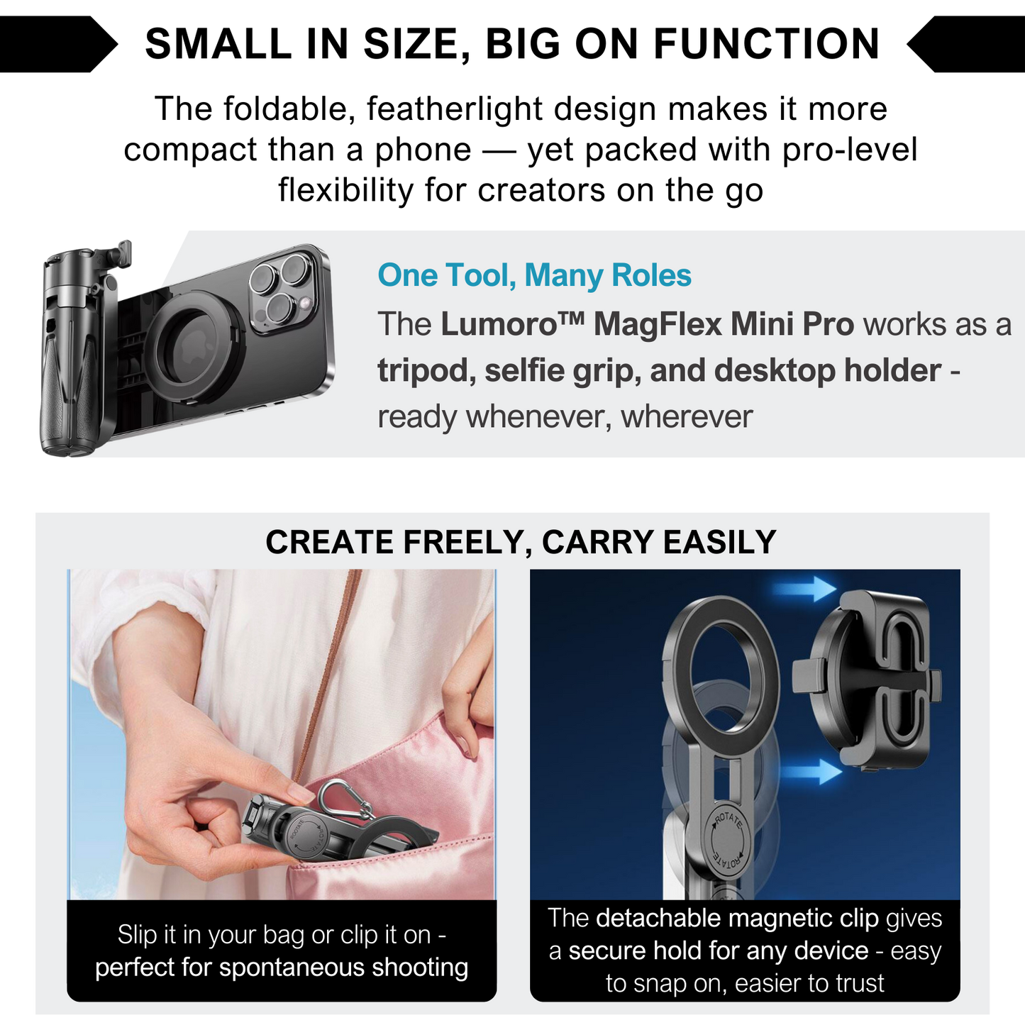 MagFlex Mini Pro - For All Smartphones